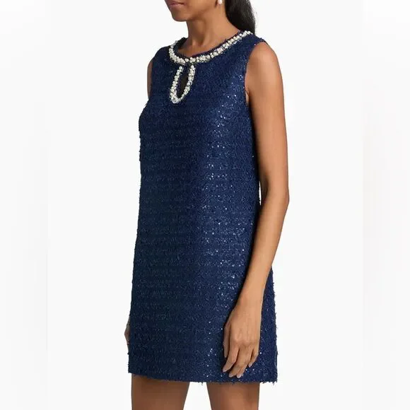 Lilly Pulitzer Ronan Metallic Tweed Romper Size 4 - Picture 3 of 15